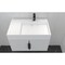 Castello Usa Amazon 30-inch White Right Vanity Set with White Top and Black Handles CB-MC-30W-BL-2056R-WH - alternate 5